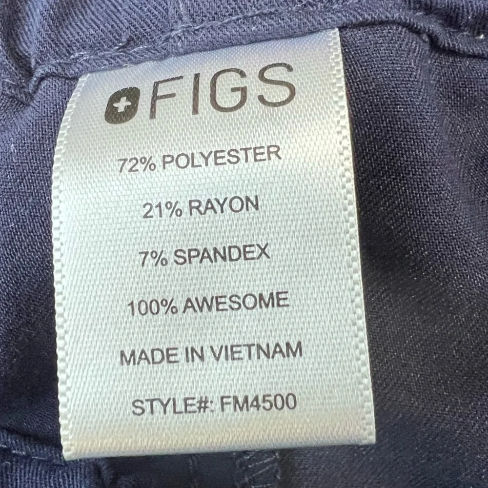Figs Pisco Basic Scrub Pants Size Men’s Small Color Navy Blue